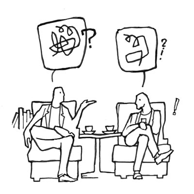 <b>The Idea</b><br>Line-art for whiteboard animations