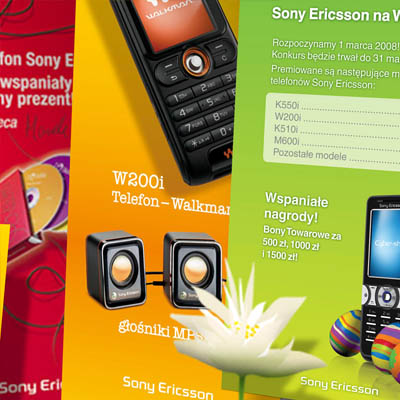 <b>Sony Ericsson</b><br>Mixed printed