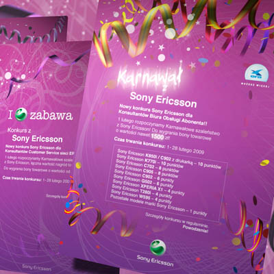 <b>Sony Ericsson</b><br>Newsletters