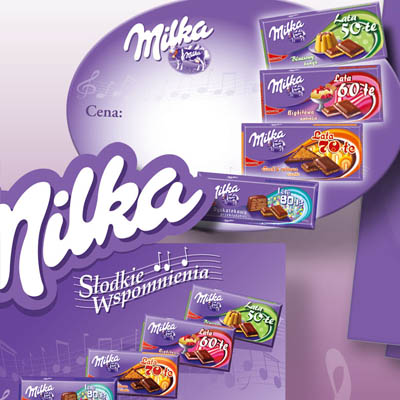 <b>Kraft Foods</b><br>Milka, BTL designs