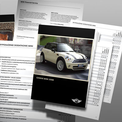<b>MINI</b><br>Pricelist design and an updating system.