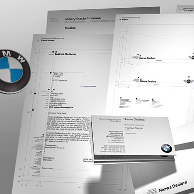 <b>BMW Group</b><br>Corporate Identity adaptations