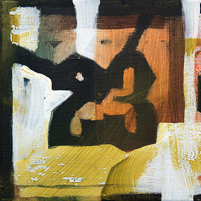 23 (Numbers)<br>Oil on canvas, 20